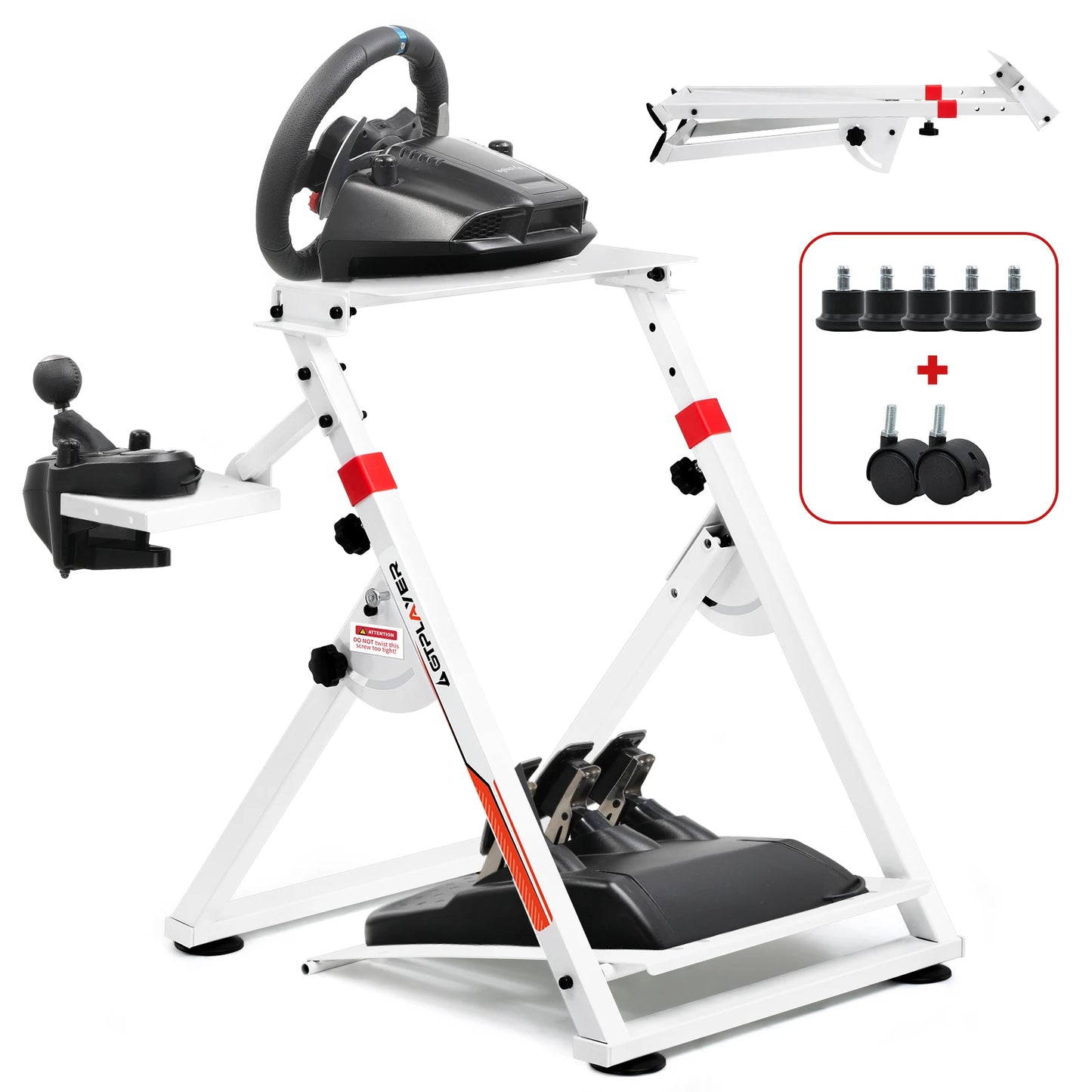GTPLAYER Sim Racing Cockpit – Shifter Mount for Logitech G29/G920/G923 & Thrustmaster