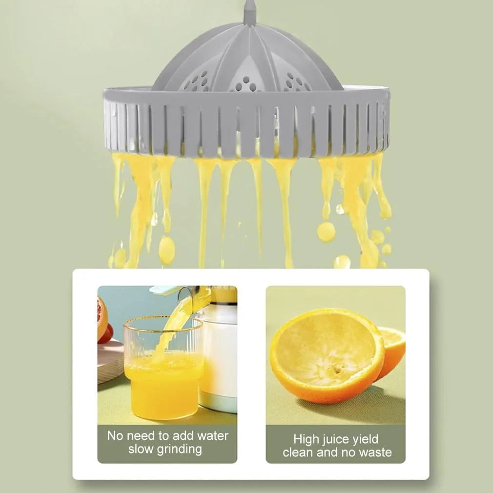 Rechargeable Electric Citrus Juicer – Portable USB Charging, Orange Lemon Grapefruit Squeezer with Cleaning Brush