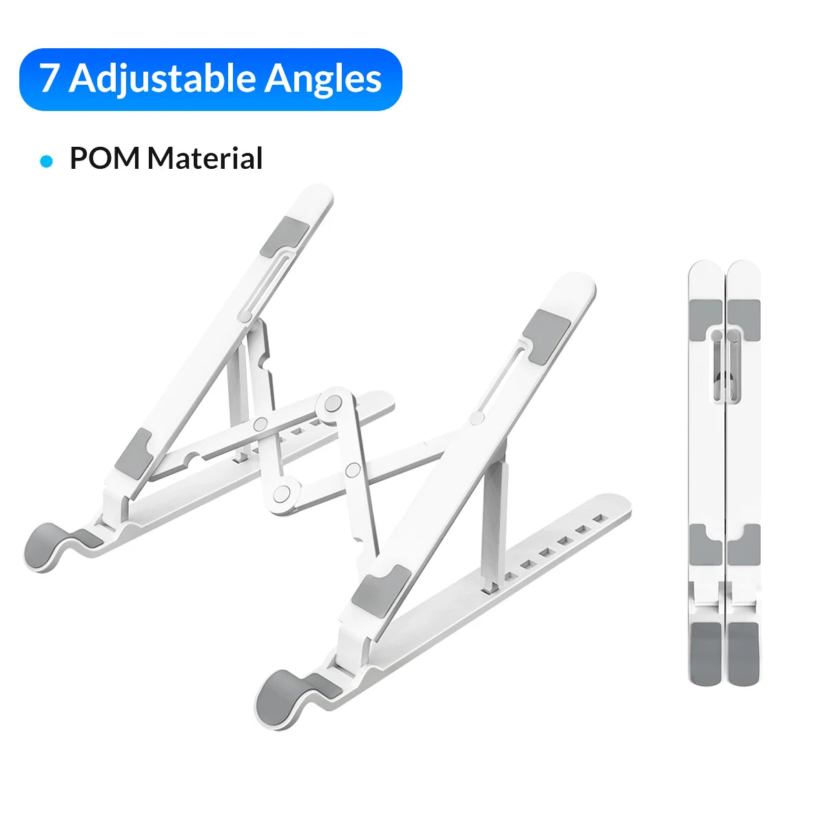 Orico Foldable Aluminum Laptop Stand – 7 Angles, MacBook & Tablets
