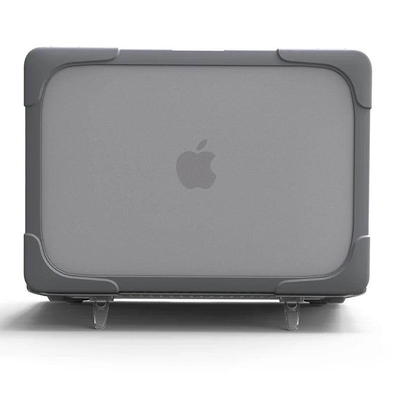MacBook Hard Shell Case 2025 — MacBook Pro 13/14/16 & Air 11/13/15, M1 to M5, Stand Cover