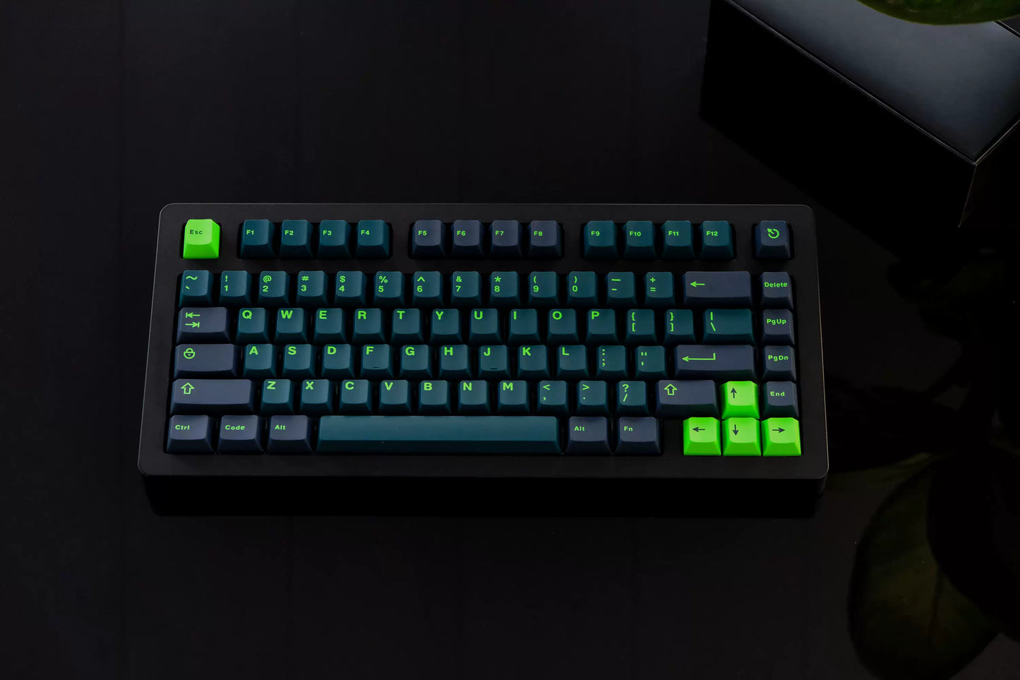 GMK Wavez 253-Key ABS Double Shot Keycaps – Cherry Profile for 61/87/96/104-Key Keyboards