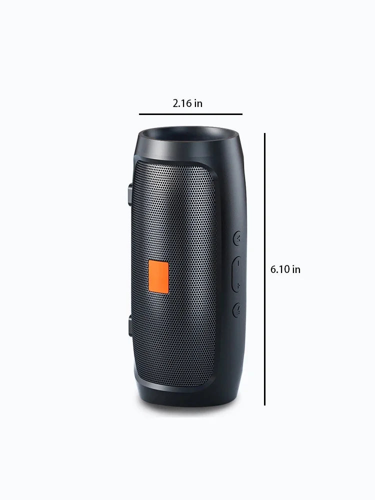 TF USB Bluetooth Portable Speaker – Dual Stereo Subwoofer, FM Radio, Voice Broadcasting