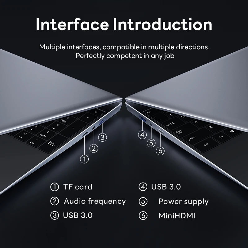 14.1" Gaming Laptop – Intel Core i9-10980HK, 16GB RAM, up to 2TB SSD, Windows 11 | Portable Office & Gaming Notebook