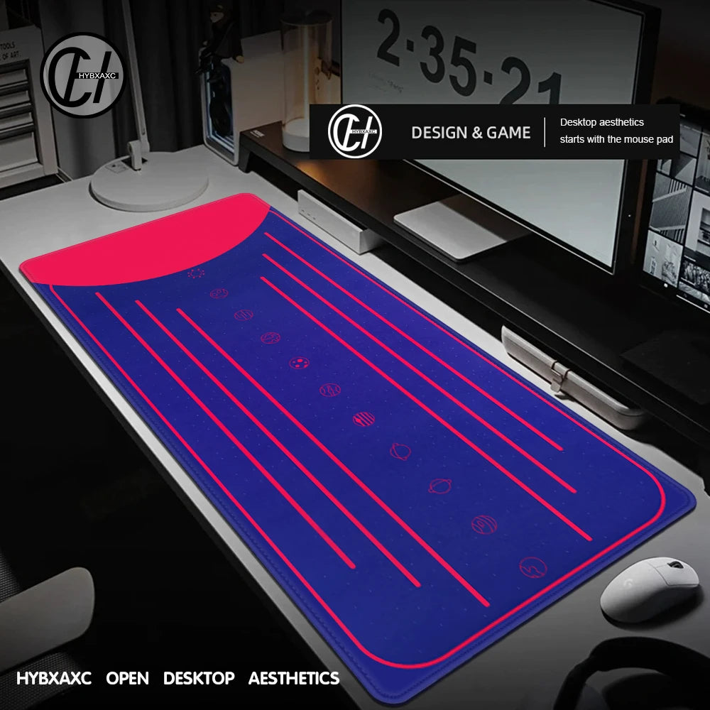 Universe Space Solar System XXL Gaming Mouse Pad – Rubber Deskmat, Multiple Sizes