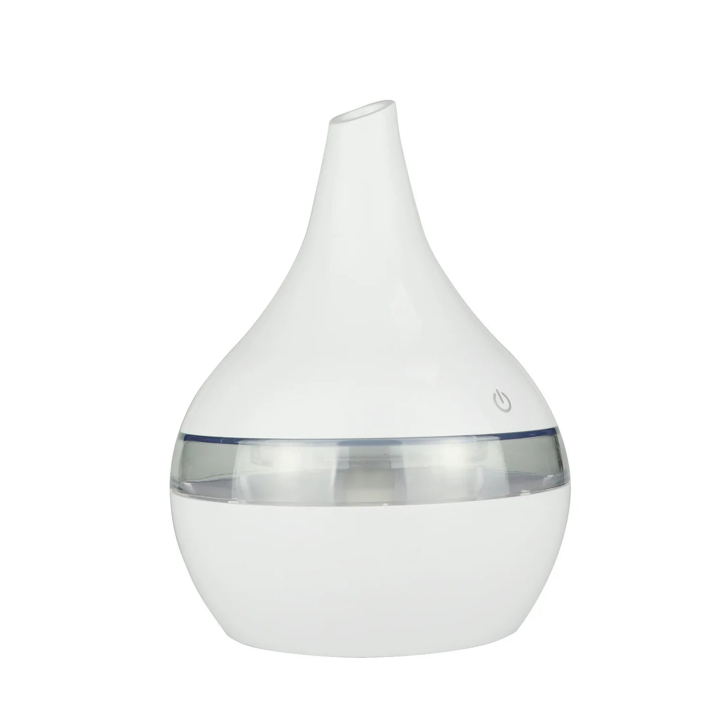 Portable Aroma Diffuser & Humidifier – 300ml, USB, 7-Color RGB Night Light | Light/Dark Wood, White