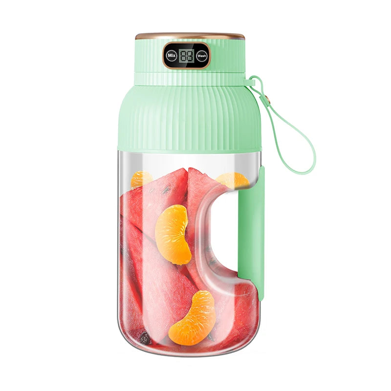 1000ML Portable USB Juicer Blender – Citrus Smoothie Cup for Travel & Home
