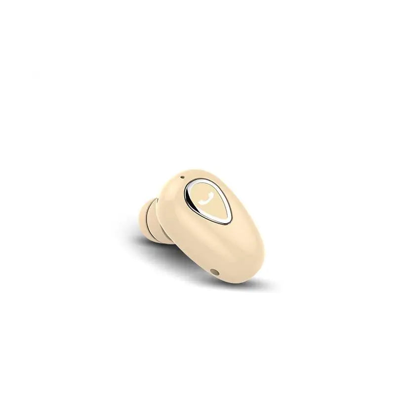 Mini invisible Bluetooth 5.0 earbuds from R.E.D. Shopping with HiFi sound, wireless in-ear design, and built-in microphone.