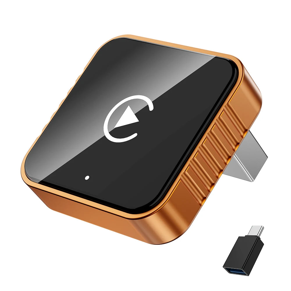Wireless CarPlay & Android Auto Adapter 2026 | Plug & Play, Stable BT+WiFi, OTA Updates, 99% Car Compatible
