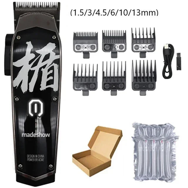 Madeshow M10 Professional Cordless Hair Clipper & Beard Trimmer