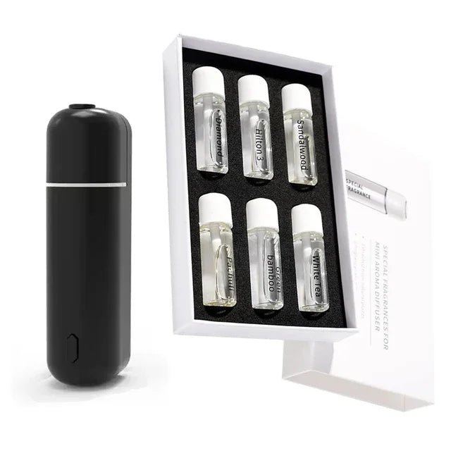 Electric Car Air Freshener & Aroma Diffuser – Essential Oil Fragrance for Cars