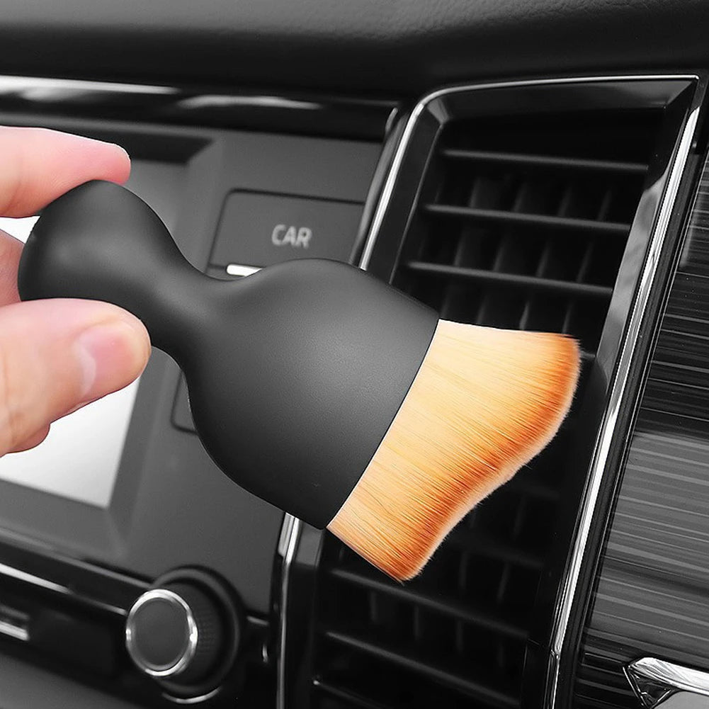 Nano Fiber Car Detailing Brush – Scratch-Free Interior Cleaning
