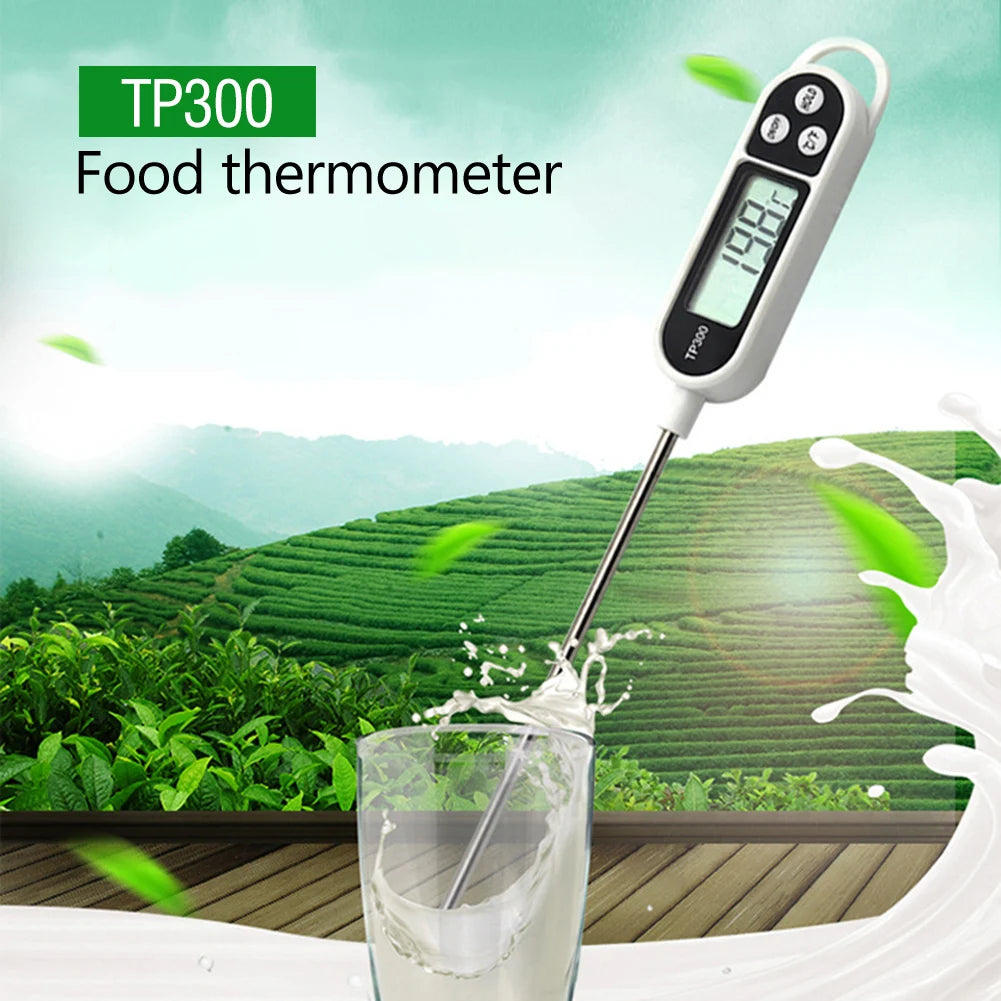 TP300 Instant Read Digital Meat & Food Thermometer with LCD Display