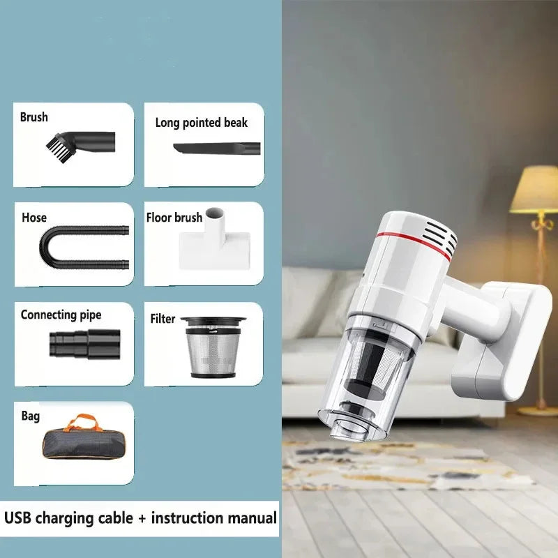 Xiaomi 95000Pa Handheld Wireless Vacuum Cleaner – Cordless Portable for Home & Car