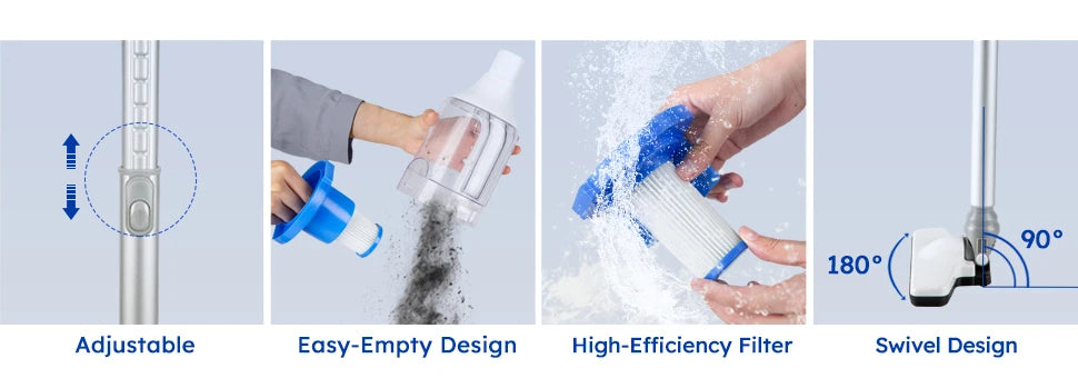 Laresar L3 cordless vacuum cleaner with 400W power, washable HEPA filter, and pet hair removal for home cleaning.