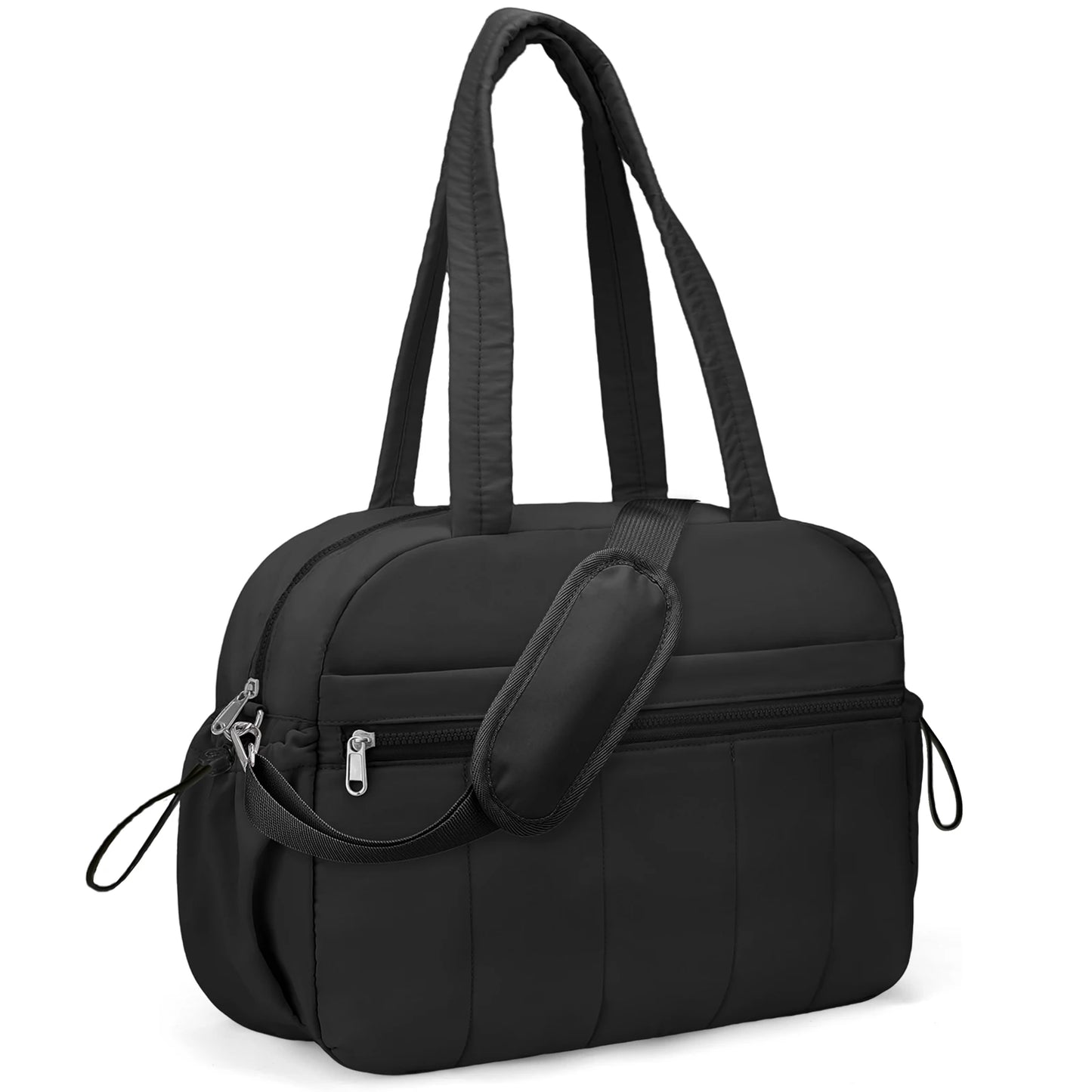 Lightweight Nylon Travel Duffel Bag with Wet Pocket