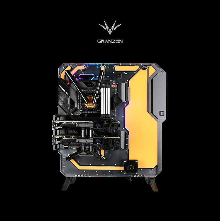 Granzon G20 Open Frame Chassis Distro Plate – Water Cooling Computer Case