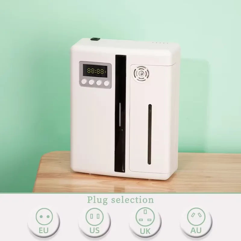 Namste Bluetooth Aroma Diffuser – 300m³ Coverage, Wall Hanging, Fragrance Air Freshener & Purifier