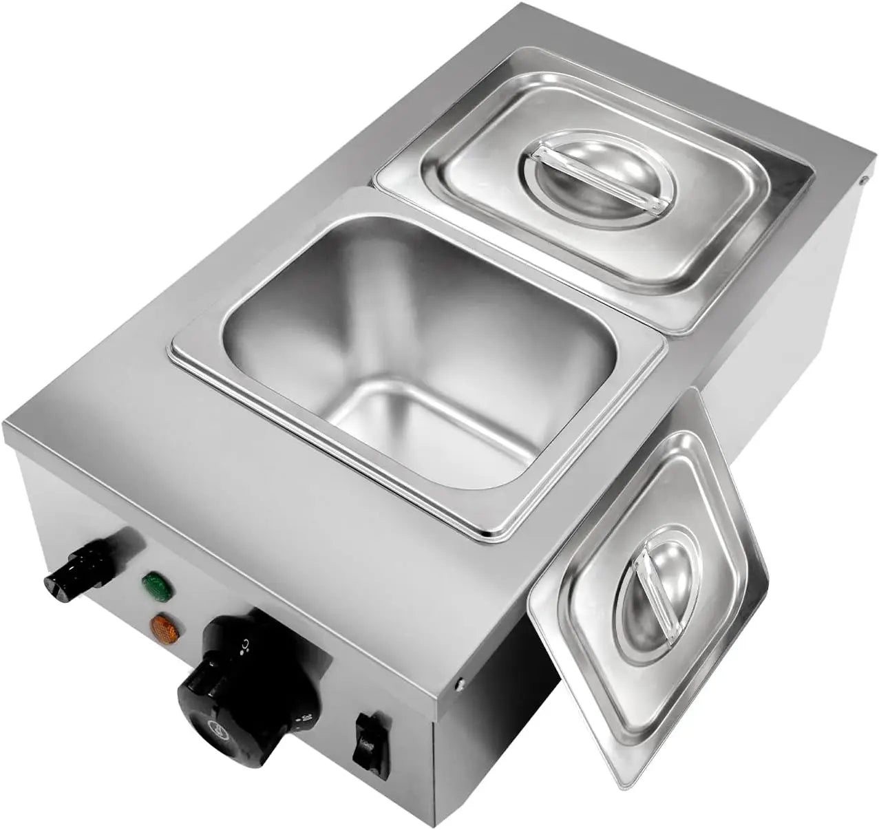 Chocolate Melting & Tempering Machine – 2/3 Tank Stainless Steel with Lid