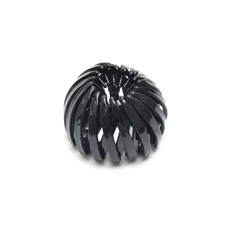 Korean style hair claw clip by R.E.D. Shopping, women's barrette ponytail buckle headwear, shown in black with a sleek design.