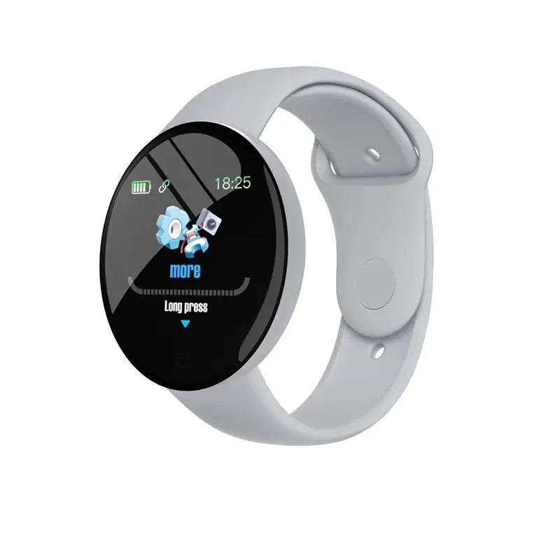 R.E.D. D18 Smartwatch with circular color screen, showing multi-sport modes and call and music control features.