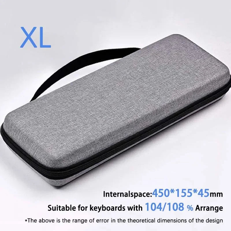 EVA Hard Shell Keyboard Bag – Fits 61% to Full-Size
