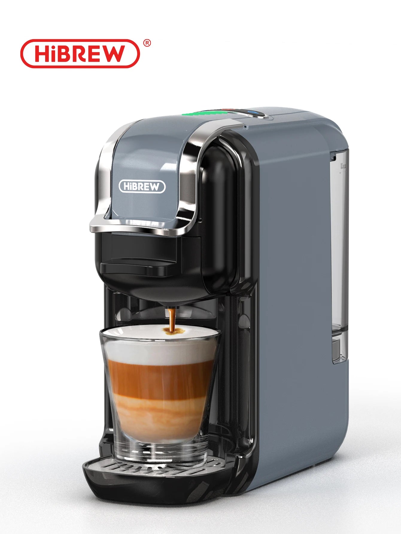 HiBREW H2B 5-in-1 Multiple Capsule Coffee Machine – 20Bar, Nespresso, Dolce Gusto & More