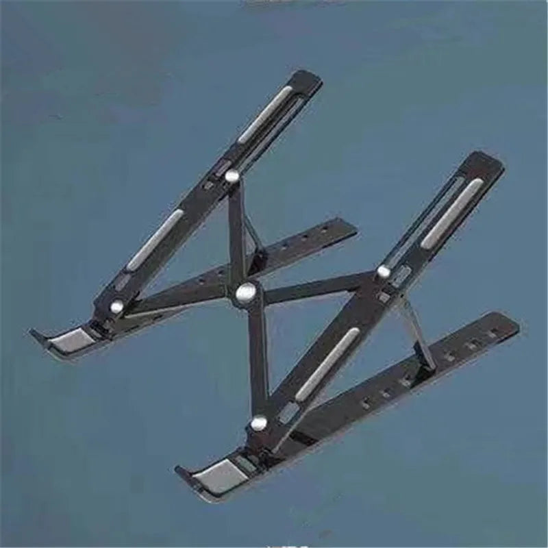 Adjustable Foldable Laptop Stand 7-Level – Portable ABS Holder for MacBook, iPad, Lenovo, Tablet