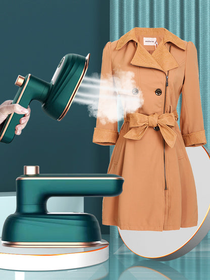 Mini Handheld Steam Iron – Travel-Ready Wet & Dry Garment Steamer