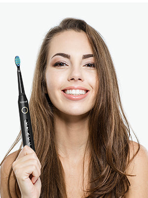 Fairywill FW-D7 Electric Sonic Toothbrush | USB Rechargeable, Waterproof, 8 Replacement Heads