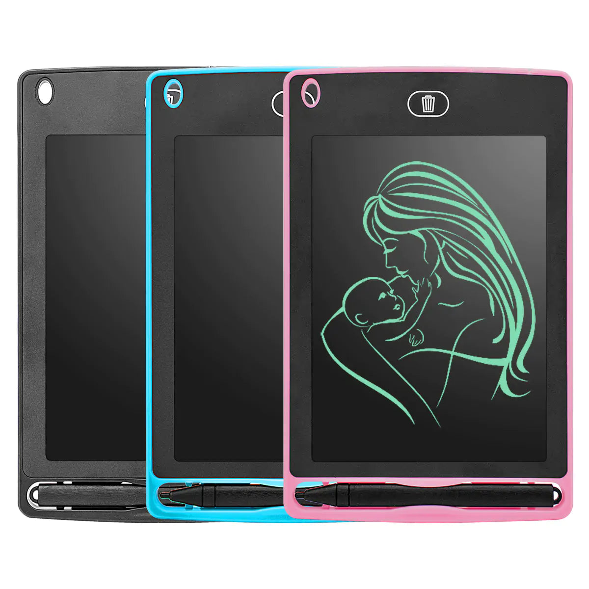 Kids' writing tablet from R.E.D. Shopping, featuring a digital screen and stylus for drawing and note-taking.