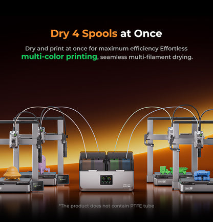 Creality Space Pi X4 Filament Dryer – Dual Chamber, Active Dehumidification