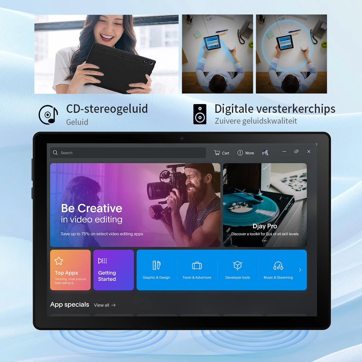 URAO 2026 Android 15 Tablet 10" – 20GB RAM, 64GB+1TB, Widevine L1, Bundle with Keyboard & Stylus