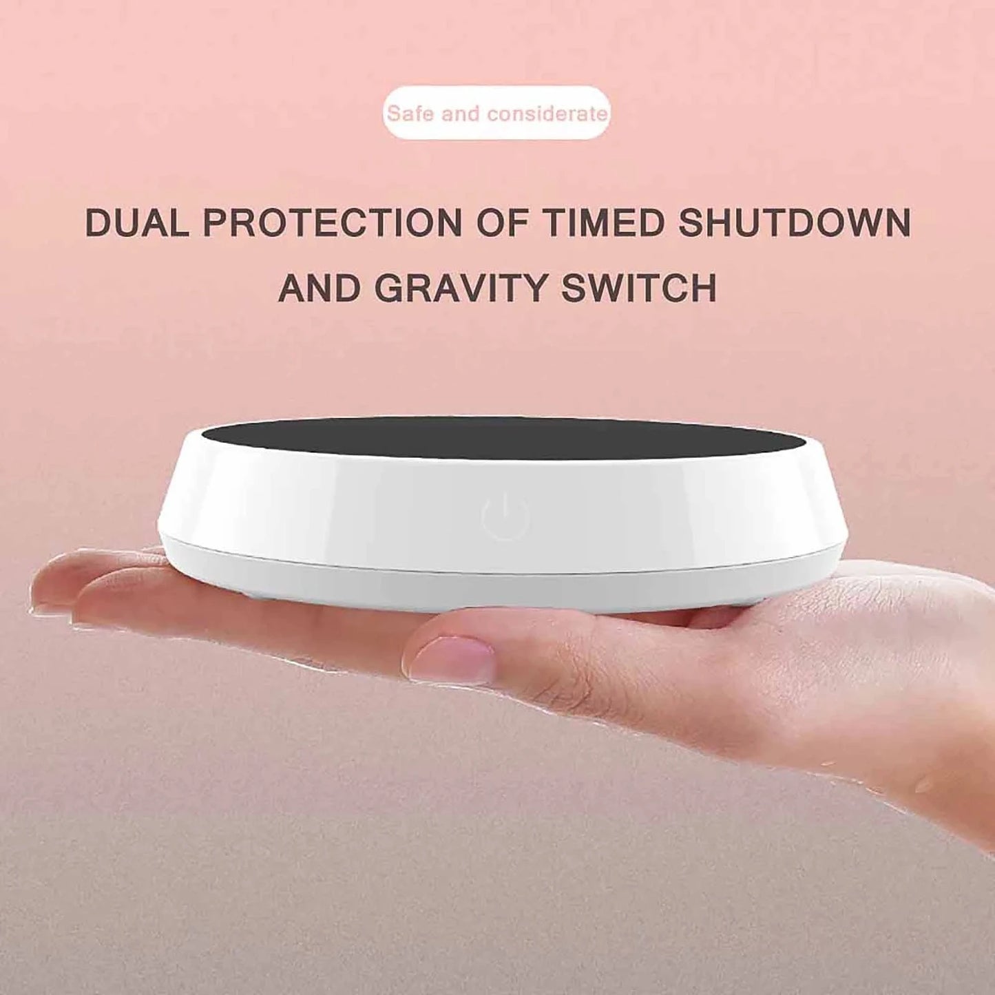 Smart Mug Heater – Gravity-Induction Coffee Cup Warmer, 3 Modes, Constant Temperature