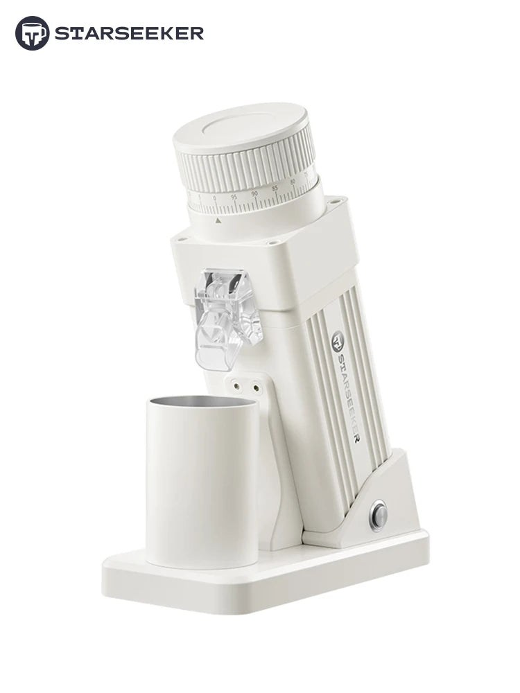 STARSEEKER E55Pro Electric Coffee Grinder | 55mm Conical Burr | Stepless Grind | Cold Brew | EU Plug