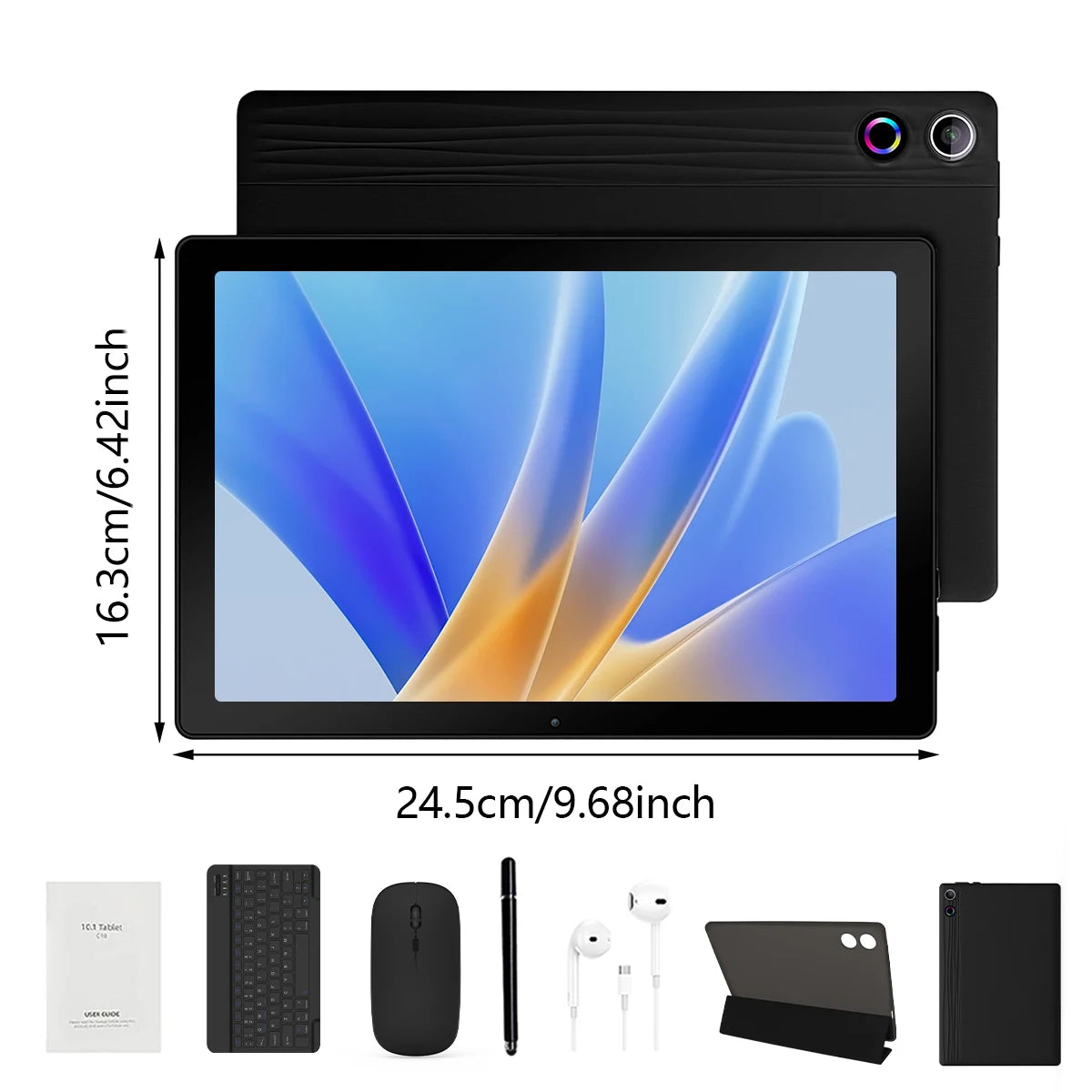 URAO 2026 Android 15 Tablet 10" – 20GB RAM, 64GB+1TB, Widevine L1, Bundle with Keyboard & Stylus