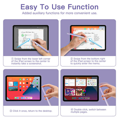 GOOJODOQ GD13 Stylus Pen for iPad – Wireless Charging, Air 4/5, Pro 11/12.9, Mini 6