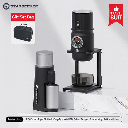STARSEEKER EDGE Mini Portable Electric Coffee Grinder – 38mm Cone Burr