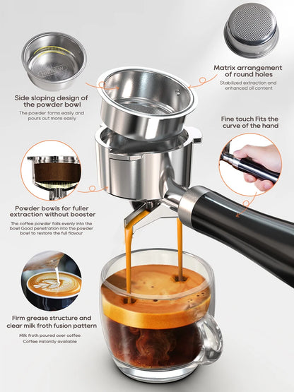 HiBREW H10B Pro Fully Automatic Coffee Machine | Bean-to-Cup | Touch Screen | EU 220V