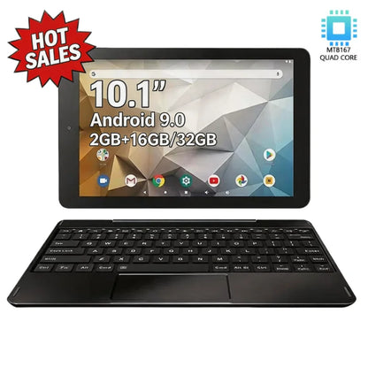Glavey 10.1" Android 9.0 Tablet | MT8167 Quad Core | 2GB RAM | IPS 1280×800 | 5000mAh | WiFi