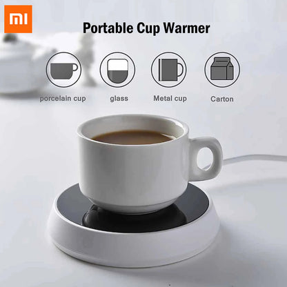 Smart Mug Heater – Gravity-Induction Coffee Cup Warmer, 3 Modes, Constant Temperature
