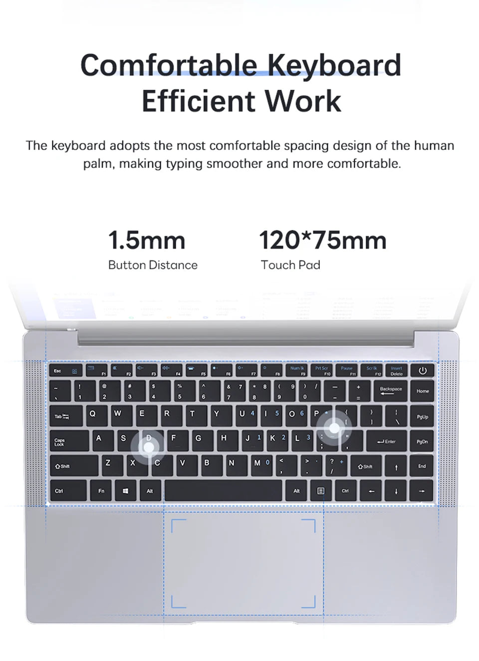 Laptop Computer Windows 11 Pro Intel Atom A3950 2025 Notebook PC Gamer 12GB RAM 512GB 1TB SSD 1920*1080 Office Study Computer PC