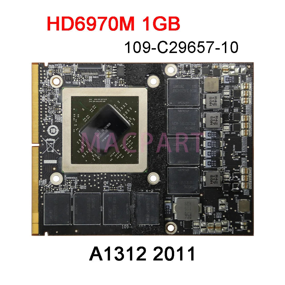 iMac A1311 / A1312 Graphics Card Replacement — HD4670M to HD6970M (2009–2011)