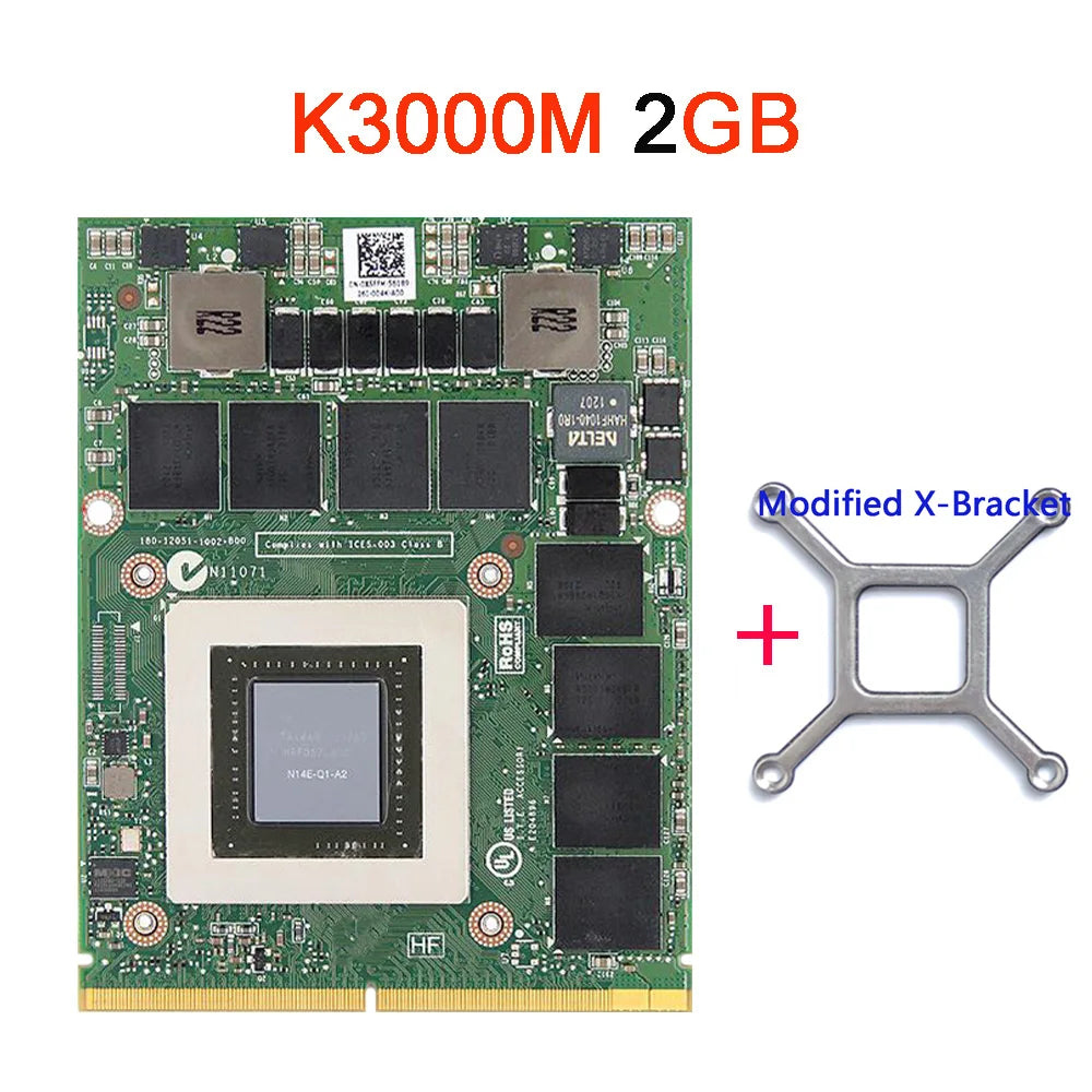 AIYIGI NVIDIA Quadro Mobile GPU for iMac A1311 A1312 2010/2011 – K610M K1000M K1100M K2000M K2100M K3000M K3100M K4000M K4100M K5000M K5100M
