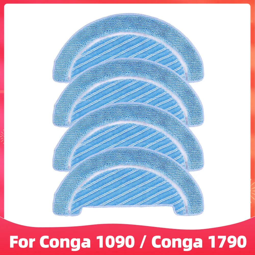 Cecotec Conga 1090 / 1790 Titanium Ultra Robot Vacuum Spare Parts – Brush, Filter & Mop
