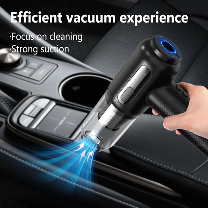 YASOKO 2-in-1 Air Blower & Vacuum Cleaner – 6000mAh Cordless, Keyboard & Computer Duster