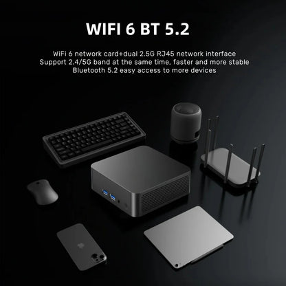 Mini PC – Intel Core i9-8950HK / i3-6100U, 16GB RAM, 1TB/2TB SSD, 4K, WiFi 6, Windows 11