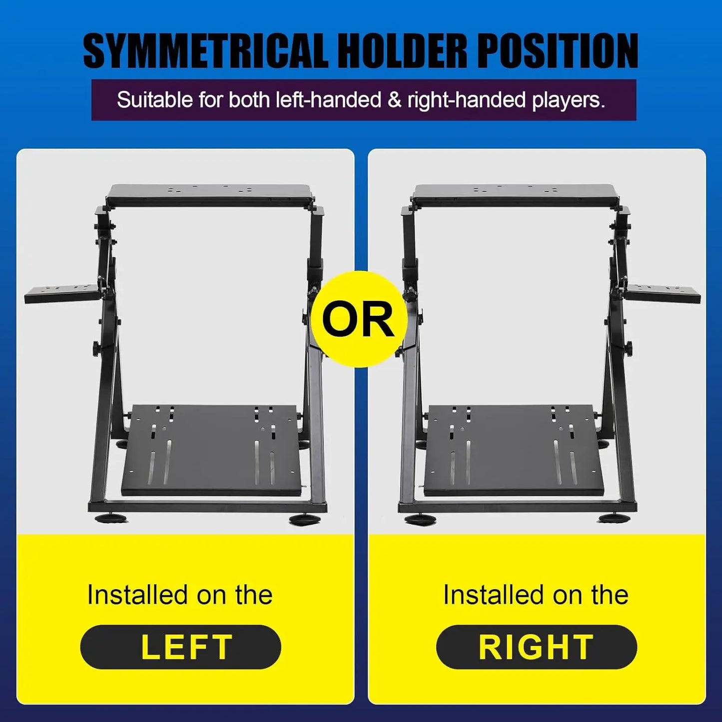 GTPLAYER Sim Racing Cockpit – Shifter Mount for Logitech G29/G920/G923 & Thrustmaster