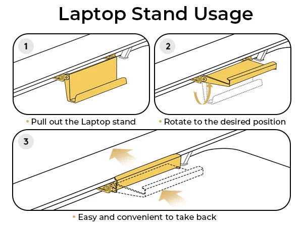 Electric Standing Desk with Drawers – Height Adjustable Ergonomic Home Office Desk