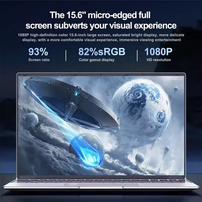 FUCHU 15.6" Laptop – Intel Core i3-6100U, 16GB DDR4, up to 2TB SSD, 90Hz FHD, Windows 11