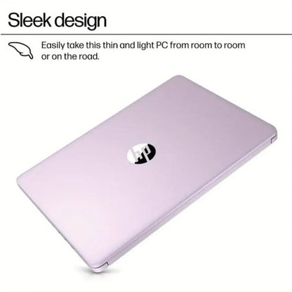 HP 14" Business Laptop – Intel N150, up to 16GB RAM, 128GB UFS, Wi-Fi 6, Windows 11 S, Honey Lavender